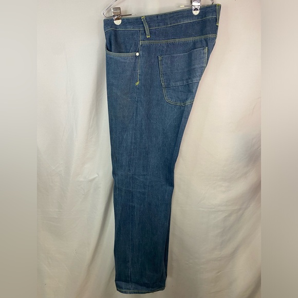 RSRV Denim Jeans with Yellow Stitching Men’s 42x36 - Picture 1 of 6